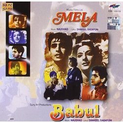Mela / Babul Ścieżka dźwiękowa (Various Artists, Shakeel Badayuni,  Naushad) - Okładka CD