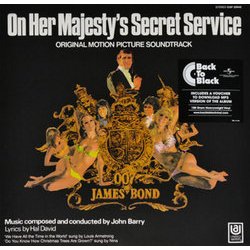 On Her Majesty's Secret Service サウンドトラック (John Barry) - CDカバー