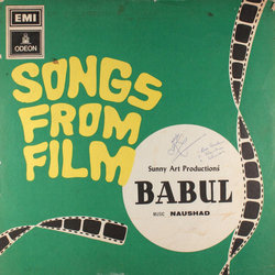 Babul 声带 (Various Artists, Shakeel Badayuni,  Naushad) - CD封面