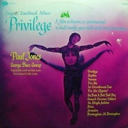 Privilege Soundtrack (Mike Leander) - CD cover