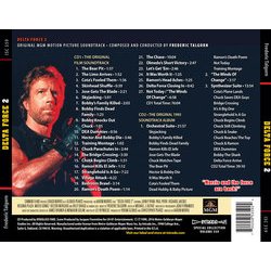 Delta Force 2 Soundtrack (Frdric Talgorn) - CD Back cover