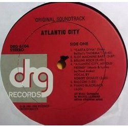 Atlantic City サウンドトラック (Michel Legrand) - CDインレイ