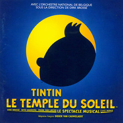 Tintin Le Temple Du Soleil サウンドトラック (Didier Van Cauwelaert) - CDカバー