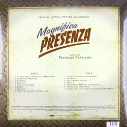 Magnifica Presenza Soundtrack (Pasquale Catalano) - CD Trasero