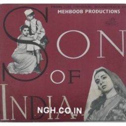 Son of India Soundtrack (Various Artists, Shakeel Badayuni,  Naushad) - CD cover