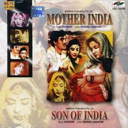 Mother India / Son of India Ścieżka dźwiękowa (Various Artists, Shakeel Badayuni,  Naushad) - Okładka CD