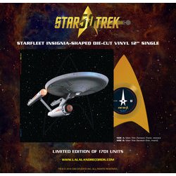 Star Trek 50th Anniversary Starfleet Insignia サウンドトラック (Alexander Courage, Gene Roddenberry) - CDインレイ