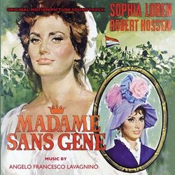 Madame Sans-Gne サウンドトラック (Angelo Francesco Lavagnino) - CDカバー