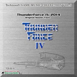 Thunderforce IV 2014 Technosoft Game Music Collection Vol.5 Ścieżka dźwiękowa (Technosoft ) - Okładka CD