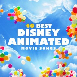 40 Best Disney Animated Movie Songs Soundtrack (TMC Movie Tunez) - CD cover