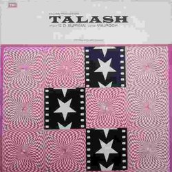 Talash Ścieżka dźwiękowa (Various Artists, Sachin Dev Burman, Majrooh Sultanpuri) - Okładka CD