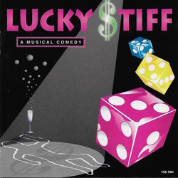 Lucky Stiff Trilha sonora (Stephen Flaherty) - capa de CD