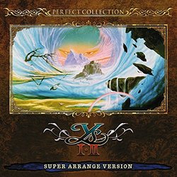 Perfect Collection: Ys I & II Trilha sonora (Falcom Sound Team jdk) - capa de CD