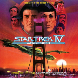 Star Trek IV: The Voyage Home Soundtrack (Leonard Rosenman) - CD cover