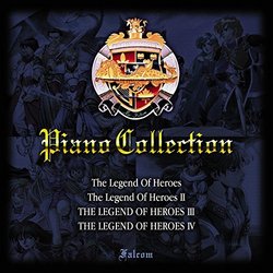 The Legend of Heroes I - IV' Piano Collection Trilha sonora (Falcom Sound Team jdk) - capa de CD