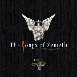 The Songs of Zemeth ~Ys VI Vocal Version Soundtrack (Falcom Sound Team jdk) - CD cover