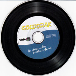 Goldorak Ścieżka dźwiękowa (Various Artists) - wkład CD