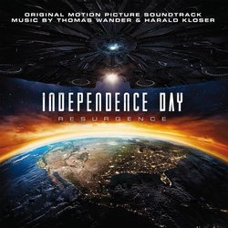 Independence Day: Resurgence Colonna sonora (Harald Kloser, Thomas Wanker) - Copertina del CD