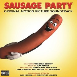 Sausage Party サウンドトラック (Christopher Lennertz, Alan Menken) - CDカバー