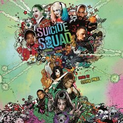 Suicide Squad Ścieżka dźwiękowa (Steven Price) - Okładka CD