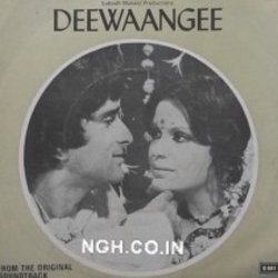 Deewaangee Colonna sonora (Various Artists, Sachin Dev Burman, Ravindra Jain) - Copertina posteriore CD