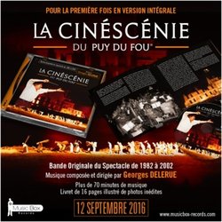La Cinscnie Du Puy Du Fou 1982-2002 Soundtrack (Georges Delerue) - CD Trasero
