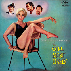The Girl Most Likely Trilha sonora (Ralph Blane, Original Cast, Hugh Martin, Nelson Riddle) - capa de CD