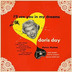 I'll See You In My Dreams 声带 (Doris Day with Paul Weston and his Orchestra, Ray Heindorf) - CD封面