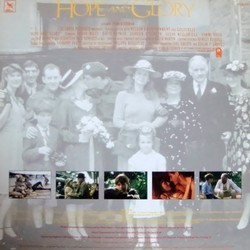 Hope and Glory Soundtrack (Peter Martin) - CD Back cover