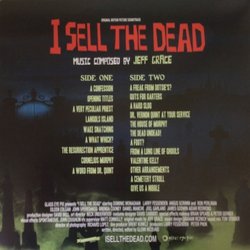 I Sell the Dead Ścieżka dźwiękowa (Jeff Grace) - Tylna strona okladki plyty CD