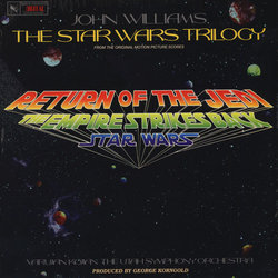 The Star Wars Trilogy Colonna sonora (John Williams) - Copertina del CD