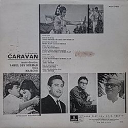 Caravan Soundtrack (Various Artists, Rahul Dev Burman, Majrooh Sultanpuri) - CD Achterzijde