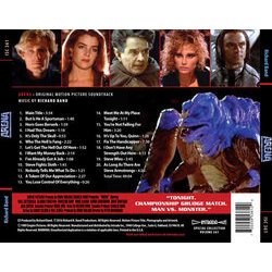 Arena Soundtrack (Richard Band) - CD Back cover