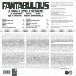 Fantabulous Colonna sonora (Sandro Brugnolini) - Copertina posteriore CD