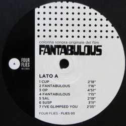 Fantabulous サウンドトラック (Sandro Brugnolini) - CDインレイ
