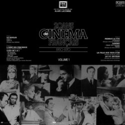 20 Ans de Cinéma Français Ścieżka dźwiękowa (Various Artists) - Tylna strona okladki plyty CD