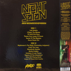 Nightsatan And The Loops Of Doom Soundtrack ( Nightsatan) - CD Back cover