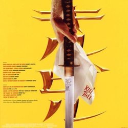 Kill Bill Vol. 1 Ścieżka dźwiękowa (Various Artists,  RZA) - Tylna strona okladki plyty CD