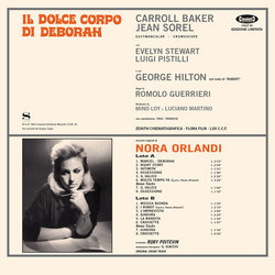 Il Dolce Corpo di Deborah Soundtrack (Nora Orlandi) - CD Back cover
