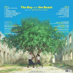 The Boy and the Beast Soundtrack (Masakatsu Takagi) - CD Back cover