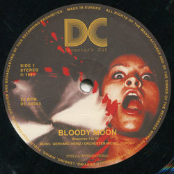 Bloody Moon Soundtrack (Gerhard Heinz) - cd-cartula