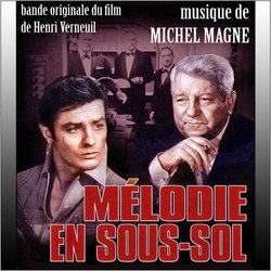 Mlodie en sous-sol Soundtrack (Michel Magne) - CD cover