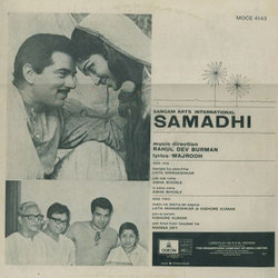 Samadhi Soundtrack (Various Artists, Rahul Dev Burman, Majrooh Sultanpuri) - CD Back cover