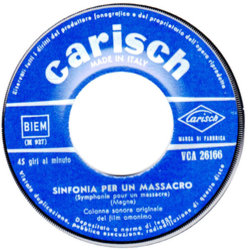 Sinfonia Per Un Massacro Soundtrack (Michel Magne) - CD-Inlay