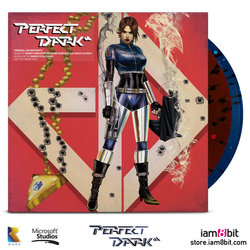 Perfect Dark Trilha sonora (David Clynick, Grant Kirkhope, Graeme Norgate) - CD-inlay