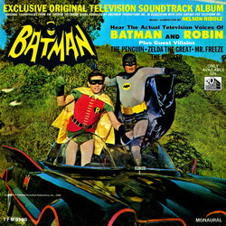 Batman Soundtrack (Various Artists, Nelson Riddle) - CD cover