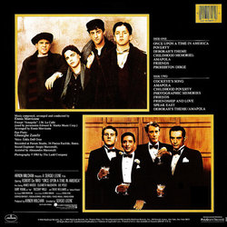Once Upon a Time in America Ścieżka dźwiękowa (Ennio Morricone) - Tylna strona okladki plyty CD