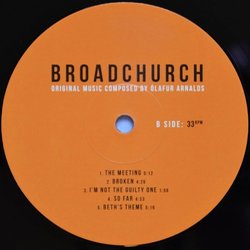 Broadchurch サウンドトラック (lafur Arnalds) - CDインレイ