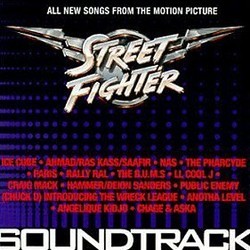 Street Fighter Soundtrack (Various Artists) - CD cover