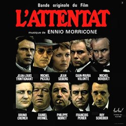 L'Attentat Ścieżka dźwiękowa (Ennio Morricone) - Tylna strona okladki plyty CD